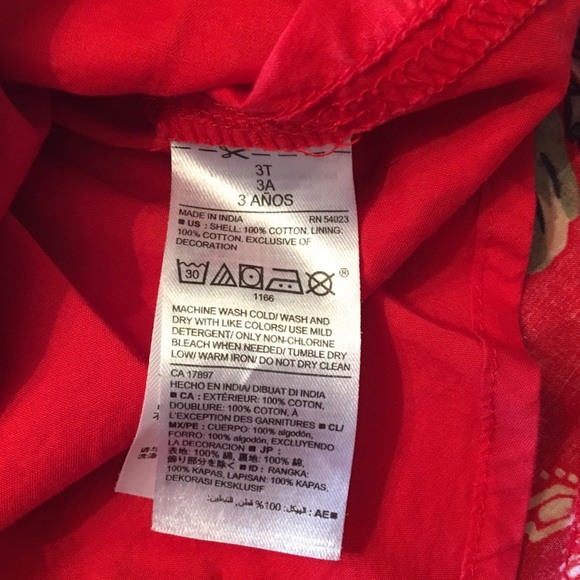 Old Navy Floral Dress - Size 3T - Picture 8 of 8